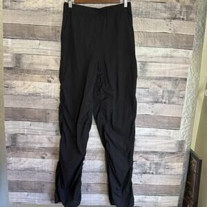 Lululemon Dance Studio Slim-Fit HR Flared Ruched Pants Medium Black W5GUVS